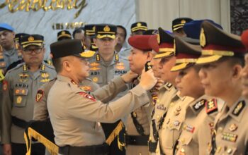 Kapolda Lampung Pimpin Sertijab, Ini PJU Yang di Ganti