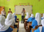 Police Goes to School, Kapolres Pesawaran Berikan Edukasi Bahaya Judol dan Narkoba ke Pelajar