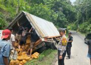 Kecelakaan Beruntun Melibatkan 4 Kendaraan di Jalur Wisata Pantai Mutun