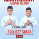 Radityo Egi Pratama dan Syaiful Anwar mengucapkan terima kasih kepada seluruh masyarakat Lampung Selatan