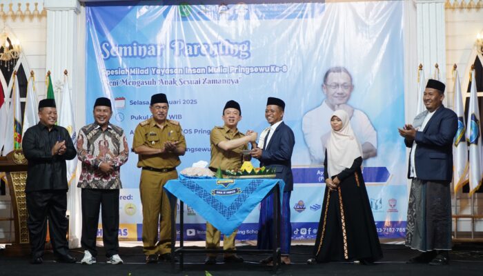 Pj. Bupati Pringsewu Marindo Kurniawan, Buka Seminar Parenting Yayasan Insan Mulia Pringsewu