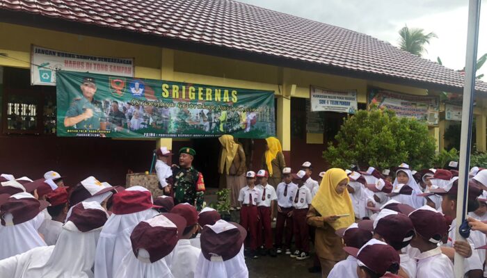 Program SRIGERNAS Kodam II Sriwijaya Tumbuhkan Jiwa Nasionalisme Pelajar