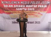 Jelang Pelantikan Kepala Daerah, Manajemen Polda Jatim Gelar Ngopi Bareng Awak Media