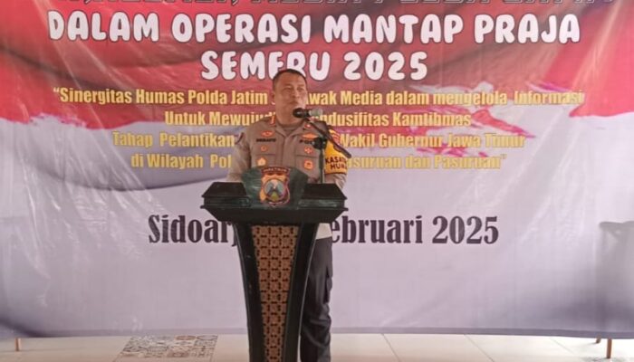 Jelang Pelantikan Kepala Daerah, Manajemen Polda Jatim Gelar Ngopi Bareng Awak Media