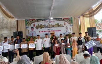 Pekon Suka Ratu menggelar Safari Ramadhan yang dihadiri oleh Wakil Bupati Pringsewu