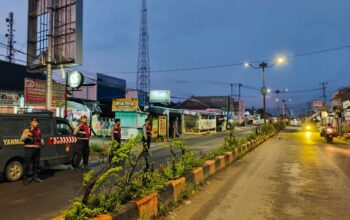 Cegah Aksi Balap Liar, Samapta Polres Tulang Bawang Gelar Patroli Sahur di Dua Lokasi Berbeda