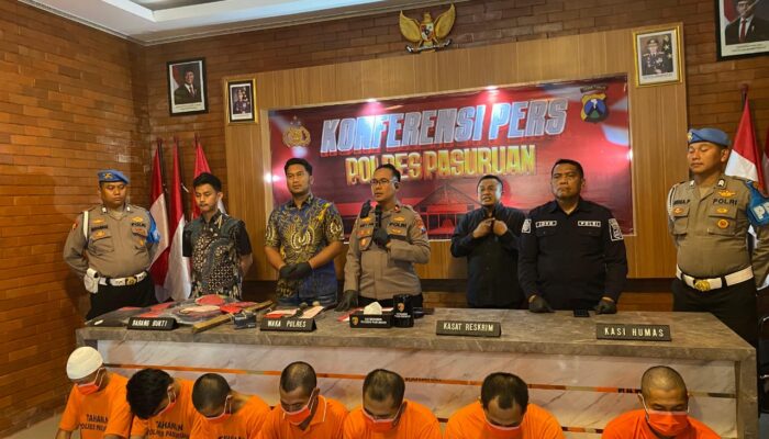 Polres Pasuruan Ungkap 27 Kasus Premanisme dalam Operasi Pekat II Semeru 2025