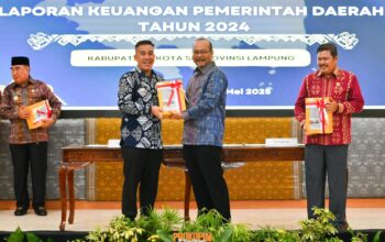 Pemkab Pesawaran Berturut-Turut Kembali Raih Opini WTP BPK RI ke-9