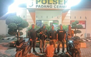 Bobol Atap Rumah, Pencuri Diringkus Tim Tekab 308 Polsek Padang Cermin
