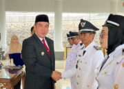 Bupati Pesawaran Dendi Ramadhona Melantik Enam Pj Kades, Pastikan Pelayanan Di Desa Berjalan Optimal
