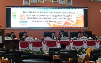 Presiden Prabowo Paparkan Capaian dan Program Strategis, Pesawaran Kompak Dukung Program Prioritas Nasional