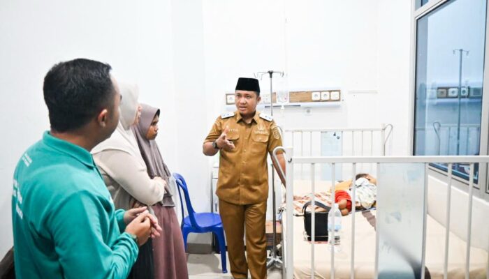 Wabup Anton Jenguk Balita Gizi Buruk, Tegaskan Komitmen Pelayanan Kesehatan Maksimal
