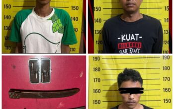 Polres Pasuruan Berhasil Ungkap Tiga Kasus Pencurian, Lima Pelaku Ditangkap