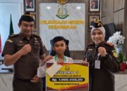 Gibran Sabet Emas di Kajati Cup I Taekwondo Championship 2025, Kajari Pesawaran: Tetap Semangat dan Terus Berjuang Harumkan Pesawaran