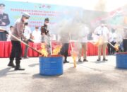 Polres Tanjung Perak Musnahkan Ribuan BB Narkoba, Ungkap 304 Kasus Sepanjang 2025