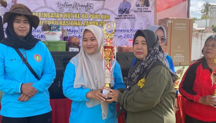 Meriah dan Edukatif, Lomba HUT KORPRI dan HGN Jadi Momentum Apresiasi Guru di Tegineneng
