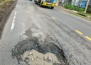 Jalinbar Sumatera “Rusak” Kembali Makan Korban, Pengendara Motor Terjatuh di Tanggamus