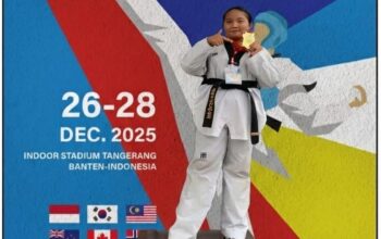 Gemilang di Kancah Dunia, Natasya Salsabila Raih Medali Emas di Ajang Taekwondo Internasional