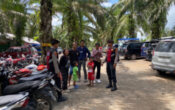 Sat Samapta Polres Tulang Bawang Laksanakan Patroli Presisi di Kawasan Wisata Menggala Timur