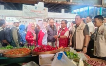 Sidak Pasar Jelang Ramadhan, Polda Jatim Warning Pedagang Yang Naikan Harga Diatas HET