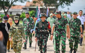 Pembukaan TMMD ke-127, Sinergi TNI dan Pemkab Pesawaran Membangun Desa