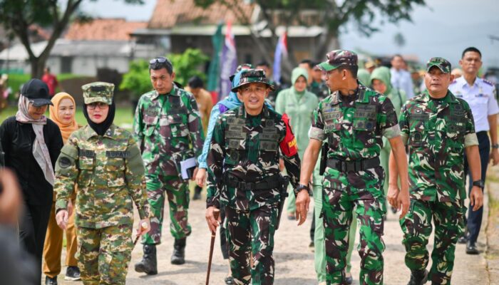 Pembukaan TMMD ke-127, Sinergi TNI dan Pemkab Pesawaran Membangun Desa