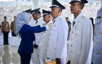 Bupati Nanda Indira Lantik Sembilan Kepala Desa Terpilih Hasil Pilkades PAW