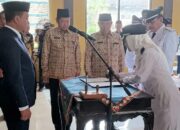 Bupati Pringsewu Lantik Lima Kakon PAW dan Tiga Penjabat Kakon