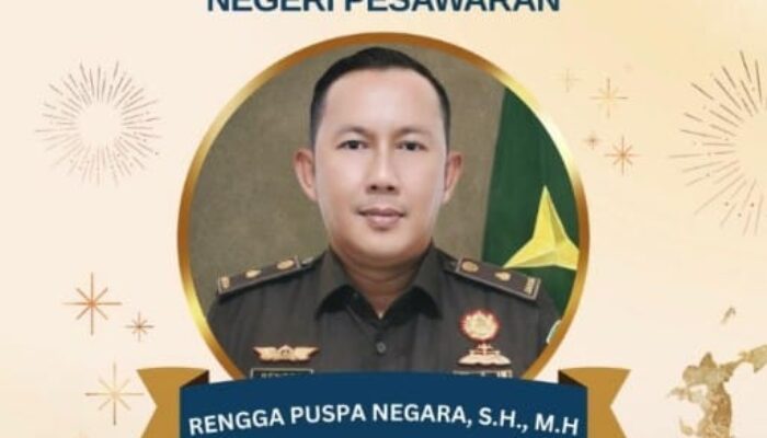 Rengga Puspa Negara Raih Pegawai Teladan Triwulan I 2026, Kajari Pesawaran Apresiasi Kinerja dan Integritas