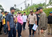 Dorong Peningkatan Infrastruktur Jalan, Bupati Pesawaran Dampingi Gubernur Tinjau Ruas Jalan Provinsi