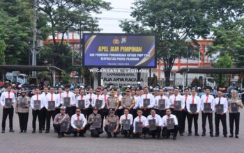 Kapolres Pasuruan Apresiasi 38 Personel Berprestasi, Ungkap Kasus Narkoba hingga Curanmor