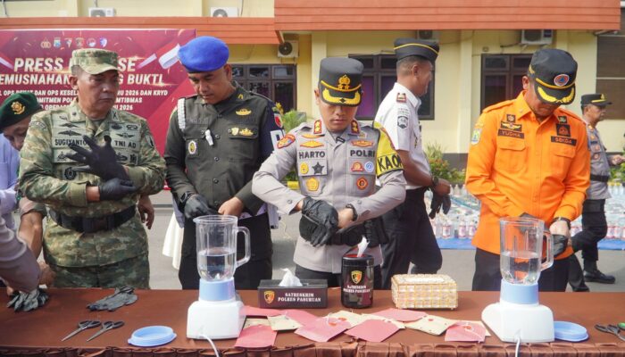 Ratusan Gram Sabu Disita Polisi Pasuruan, Ini Rinciannya