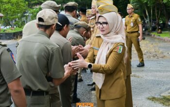 Halal Bihalal Pemkab Pesawaran, Bupati Nanda Indira Ajak Tingkatkan Kinerja dan Pelayanan Publik
