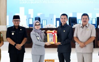 Bupati Pesawaran Sampaikan LKPJ Tahun Anggaran 2025 dalam Rapat Paripurna DPRD