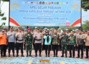 Bupati Nanda Indira Pimpin Apel Gelar Pasukan Operasi Ketupat Krakatau 2026