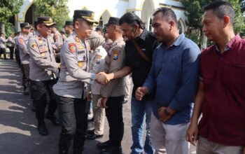 Pasca Lebaran Idul Fitri, Kapolres Pasuruan Sidak Kehadiran Seluruh Personel