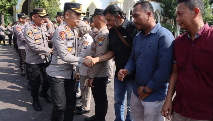 Pasca Lebaran Idul Fitri, Kapolres Pasuruan Sidak Kehadiran Seluruh Personel