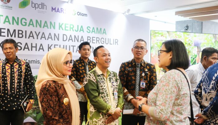 Pemkab Pesawaran Perkuat Pembiayaan Hijau Lewat Kerja Sama Dana Bergulir Kehutanan dengan BPDLH