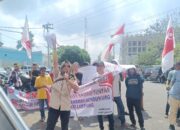 Demo Jilid II di PN Tanjungkarang: Massa Kawal Sidang Korupsi SPAM Pesawaran, Ungkap Ada Dugaan Manipulasi Dokumen