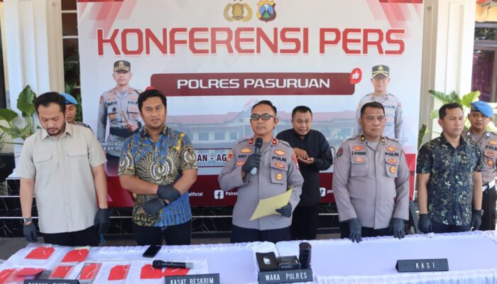 Tambang Andesit Ilegal di Pasuruan Digerebek, 5 Tersangka Raup Omzet Ratusan Juta