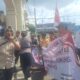 Gelar Aksi di Kejati, LSMB Ancam Laporkan Dugaan TPPU SPAM Pesawaran ke Kejagung dan KPK