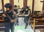 Polres Pasuruan Sterilisasi Gereja, Pengamanan Ibadah Kenaikan Isa Almasih Berjalan A