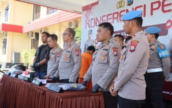 Polres Pasuruan Ungkap 3 Kasus Kriminal Menonjol, Pelaku Jambret Maut hingga Penembakan Airsoft Gun Dibekuk