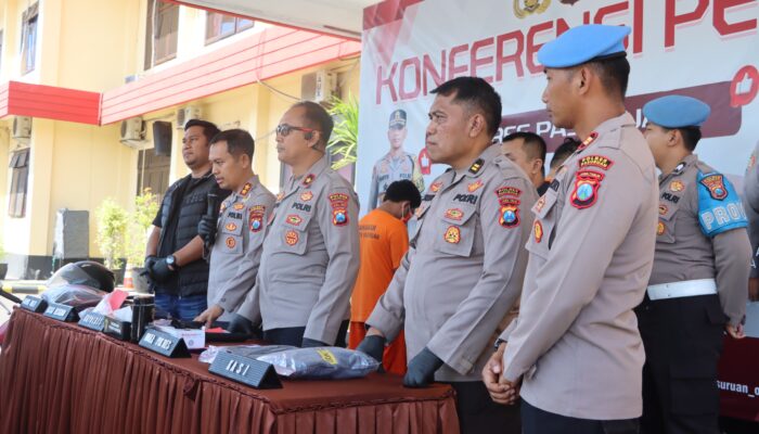 Polres Pasuruan Ungkap 3 Kasus Kriminal Menonjol, Pelaku Jambret Maut hingga Penembakan Airsoft Gun Dibekuk