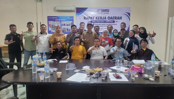 Rakor SMSI Lampung Hasilkan Langkah Strategis Penguatan Organisasi dan Kepengurusan