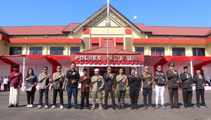 Hari Bhayangkara ke-80, Kapolres Pasuruan: Jangan Lakukan Pelanggaran yang Turunkan Kepercayaan Masyarakat