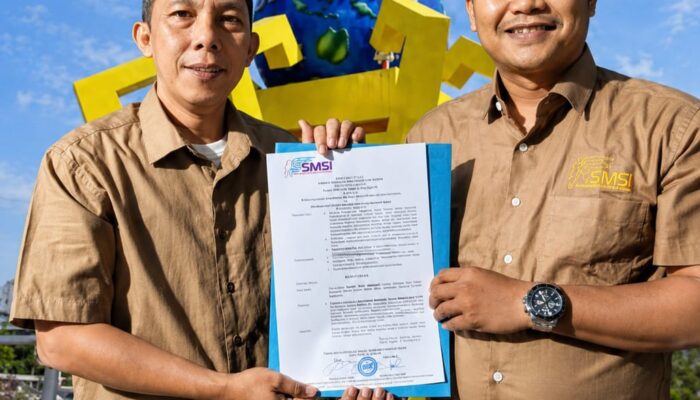 Doni Alfarobbi Ditunjuk Plt Ketua SMSI Pringsewu