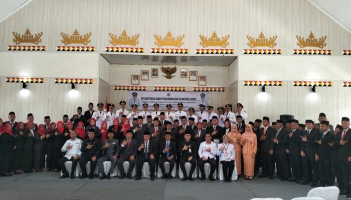 Bupati Tanggamus Lantik 78 Pejabat, Tekankan Integritas dan Budaya Kerja “Jalan Lurus”