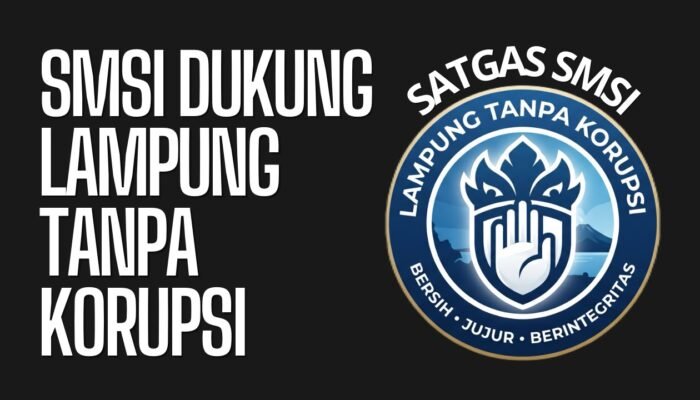 SMSI Lampung Dorong Kesepakatan Moral Wujudkan Lampung Bebas Korupsi